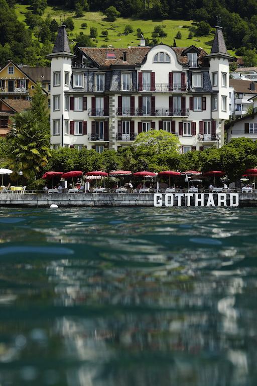 Seehotel Gotthard Weggis Exterior foto